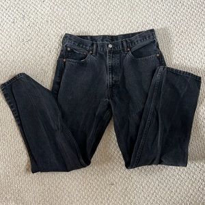 vintage black levi’s
